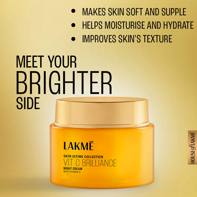 LAKME 9TO5 NIGHT CREAM VITAMIN C+ 50 G