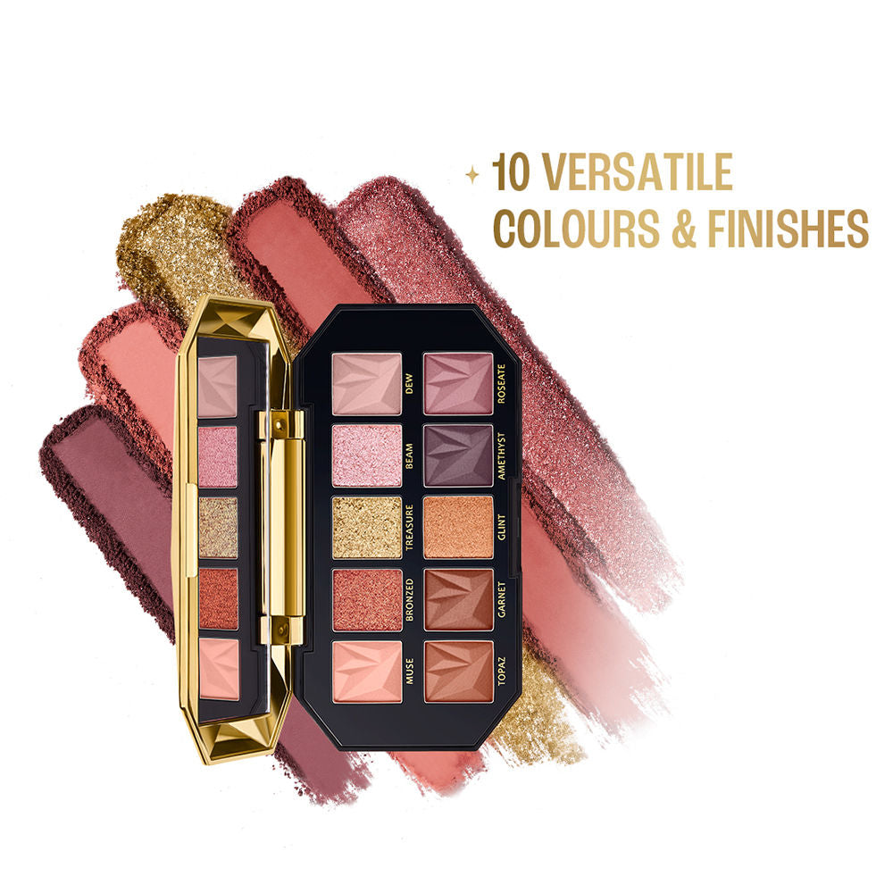 Lakme Be-Jewel Multichrome Eyeshadow Palette Gilded Glow