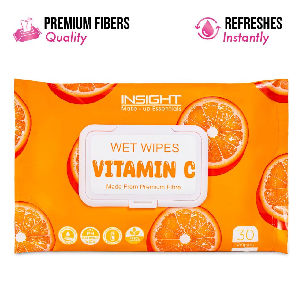 Insight Cosmetics Wet Wipes Vitamin C 30 Wipes