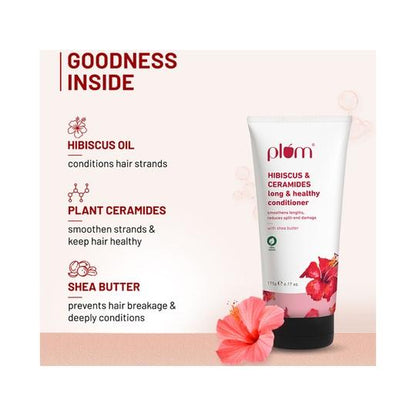 PLUM HIBISXUS & CERAMIDES LONG & HEALTHY CONDITIONER 175G