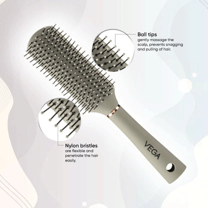 VEGA FLAT HAIR BRUSH E35-FB