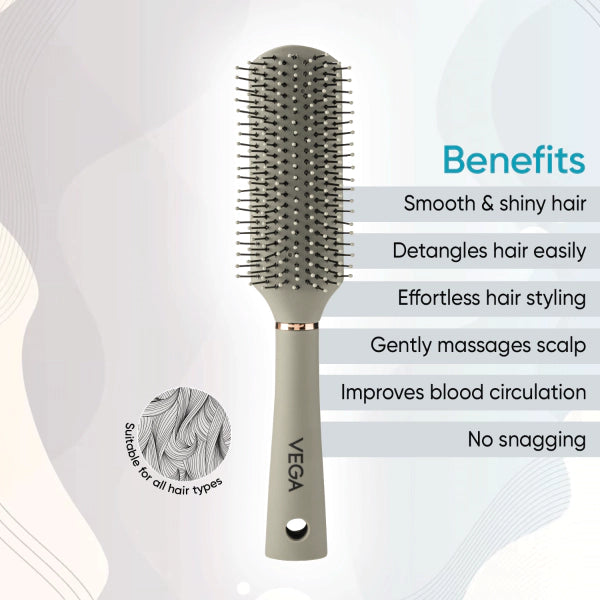 VEGA FLAT HAIR BRUSH E35-FB