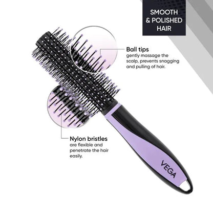 VEGA ROUND HAIR BRUSH E36 RB