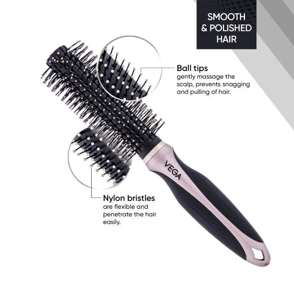 VEGA ROUND HAIR BRUSH E38 RB
