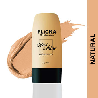 FLICKA FOUNDATION BLEND & SHINE 02.1 NATURAL