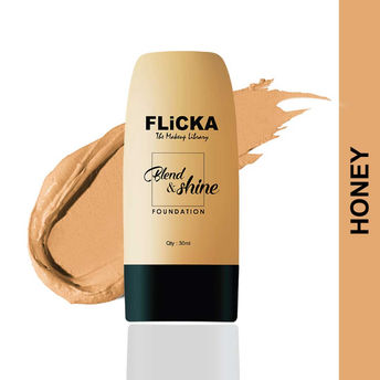 FLICKA FOUNDATION BLEND & SHINE 02.2 HONEY