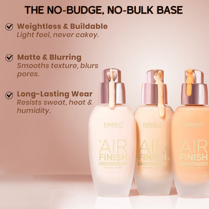 INSIGHT AIR FINISH FOUNDATION 03 LATTE LUX
