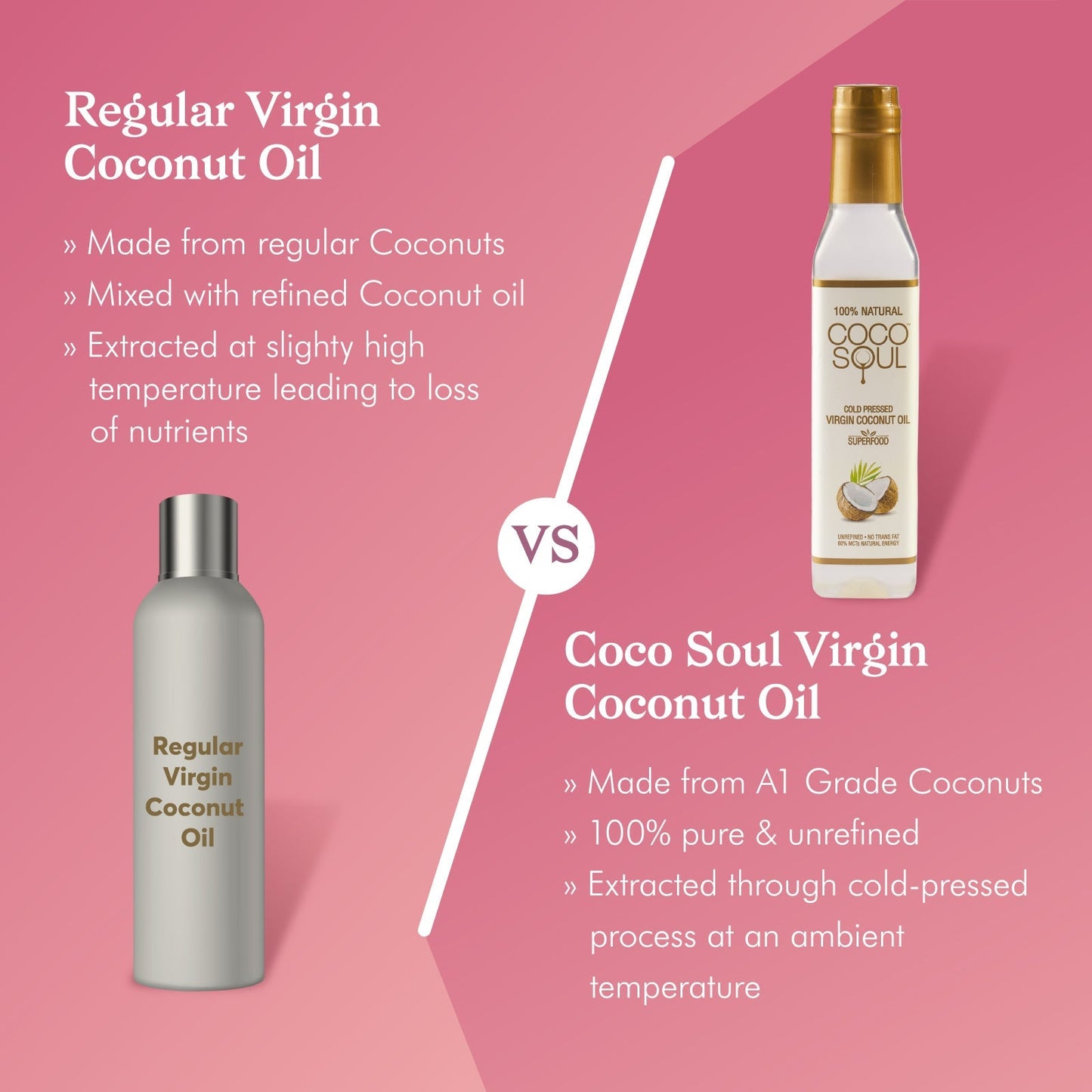 COCO SOUL COCONUT OIL 500ML