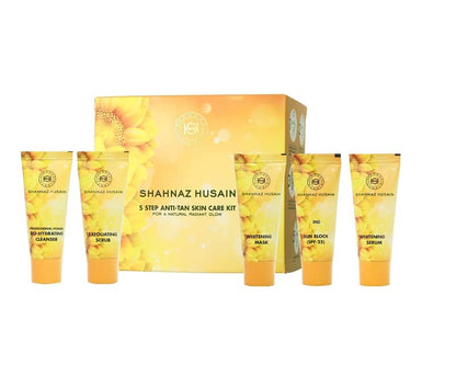 SHAHNAZ HUSAIN ANTI TAN FACIAL KIT 5 STEP 50GM