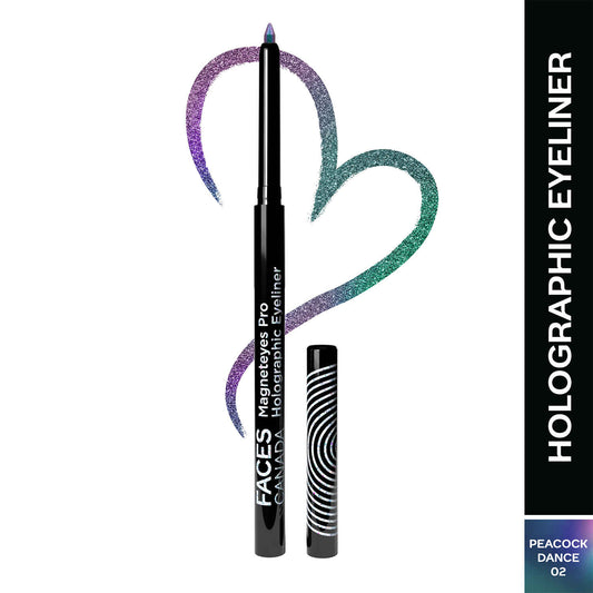 Faces Canada MagnetEyes Pro Holographic Eyeliner Peacock Dance 02