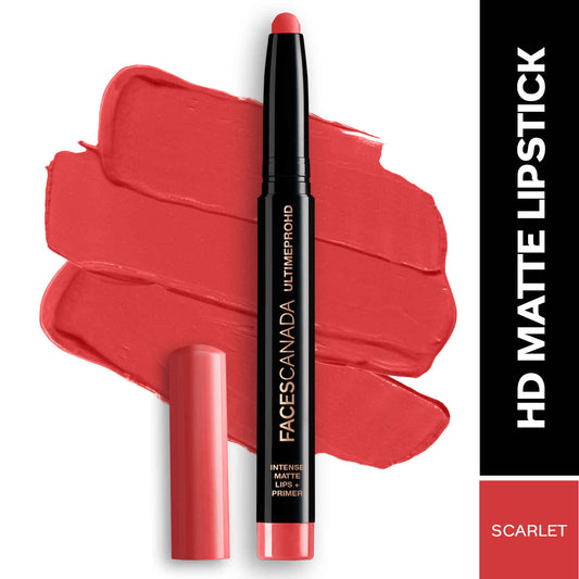 FACES ULTIME PRO HD INTENSE MATTE LIP + PRIMER 06 SCARLET (CC5740) 1.4G