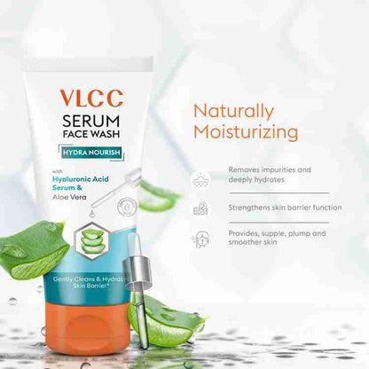 VLCC SERUM FACE WASH HYDRANOURISH ALOE VERA 50ML