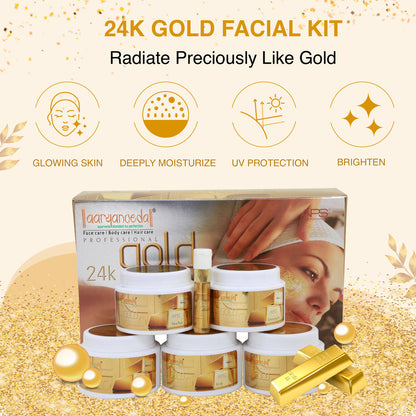 ARYANVEDA GOLD FACIAL KIT 50GM