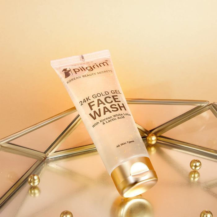 PILGRIM 24K GOLD GEL FACE WASH 80ML