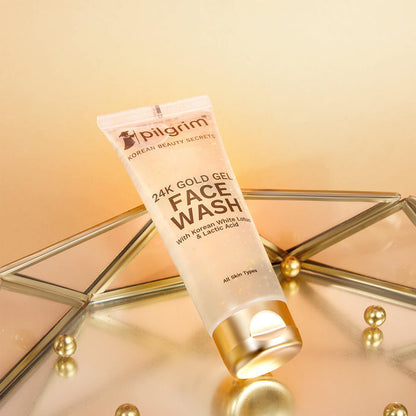 PILGRIM 24K GOLD GEL FACE WASH 80ML