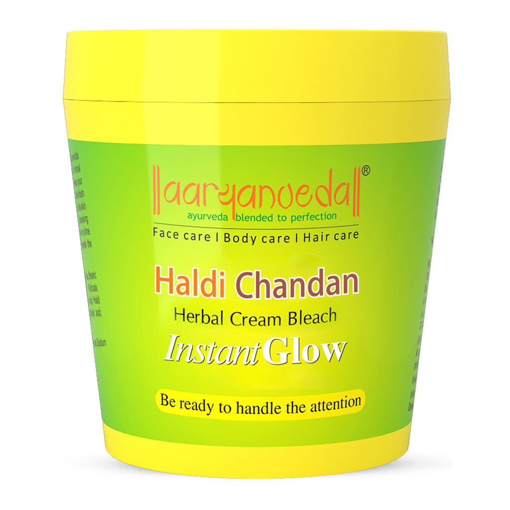 ARYANVEDA HALDI BLEACH INSTANT GLOW 300GM