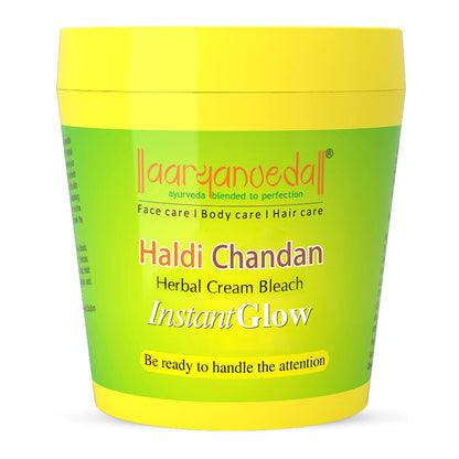 ARYANVEDA HALDI BLEACH INSTANT GLOW 300GM