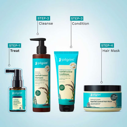 PILGRIM 3% REDENSYL & 4% ANAGAIN ADVANCED HAIR GROWTH SERUM FOR DANDRUFF 30ML