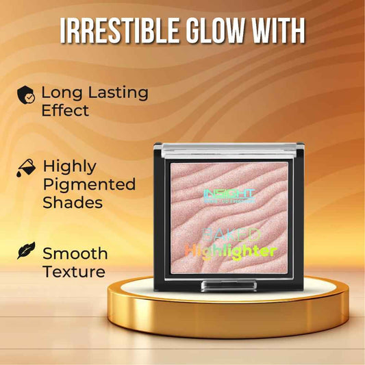 Insight Cosmetics Baked Highlighter Transparent Nude