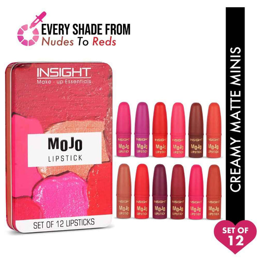 Insight Cosmetics Mojo Lipstick Set of 12