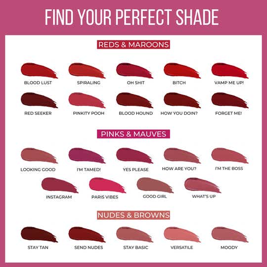 INSIGHT 24HRS NON TRANSFER MATTE LIPSTICK SEND NUDES 06