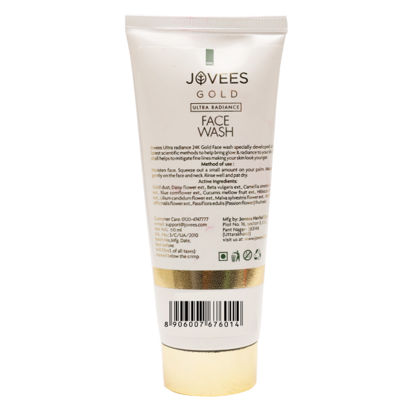 JOVEES GOLD FACE WASH 100 ML