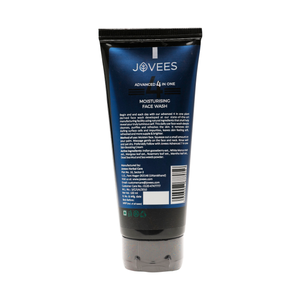 JOVEES MEN MOISTURISING FACE WASH 100ML