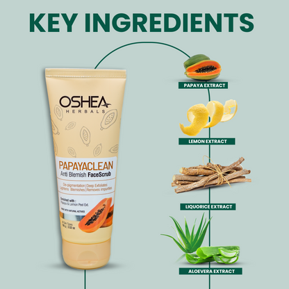 OSHEA PAPAYA SCRUB 300G