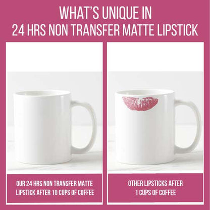 INSIGHT 24HRS NON TRANSFER MATTE LIPSTICK SEND NUDES 06