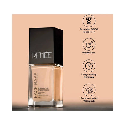 RENEE FACE BASE FOUNDATION CAPPUCCINO 23ML