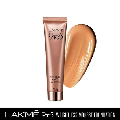 LAKME 9TO5 POWERPLAY MOUSSE FOUNDATION 03 BEIGE CARAMEL 25G