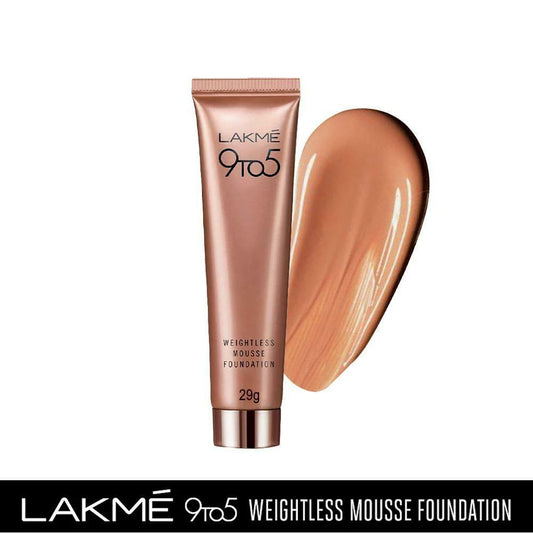 LAKME 9TO5 POWERPLAY MOUSSE FOUNDATION 04 ROSE HONEY 25G