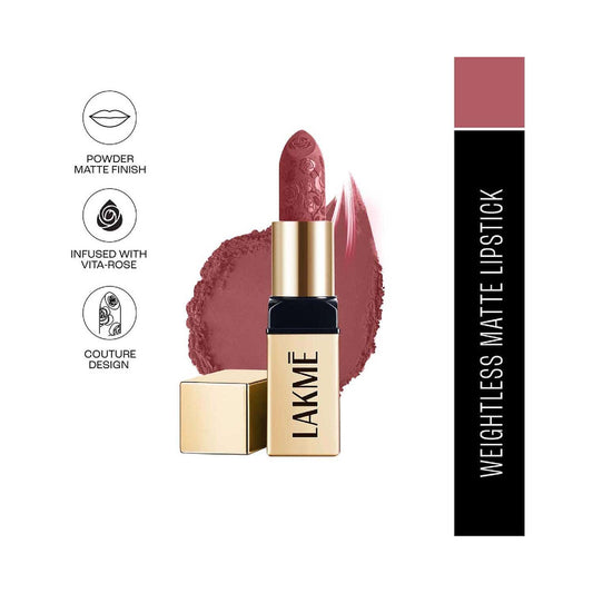 Lakme Rouge Bloom Powder Matte Bullet Blush Peony