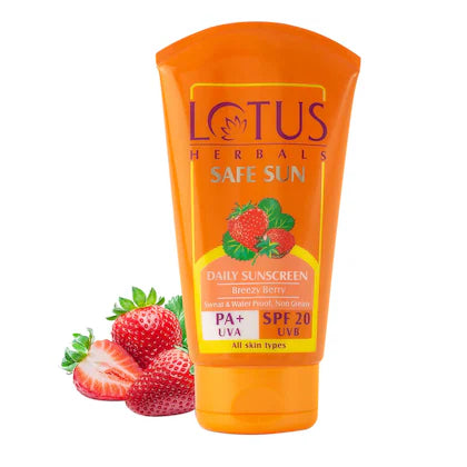 LOTUS HERBALS SPF 20 SUN BLOCK 100 GRM