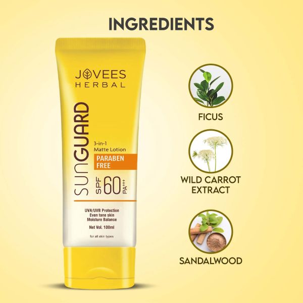 JOVEES SPF 60 SUNGUARD LOTION 50 ML