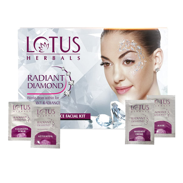 LOTUS HERBALS FACIAL KIT DIAMOND SINGLE