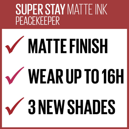 MAYBELLINE LIPSTICK SUPER STAY MATTE INK 380 5 ML