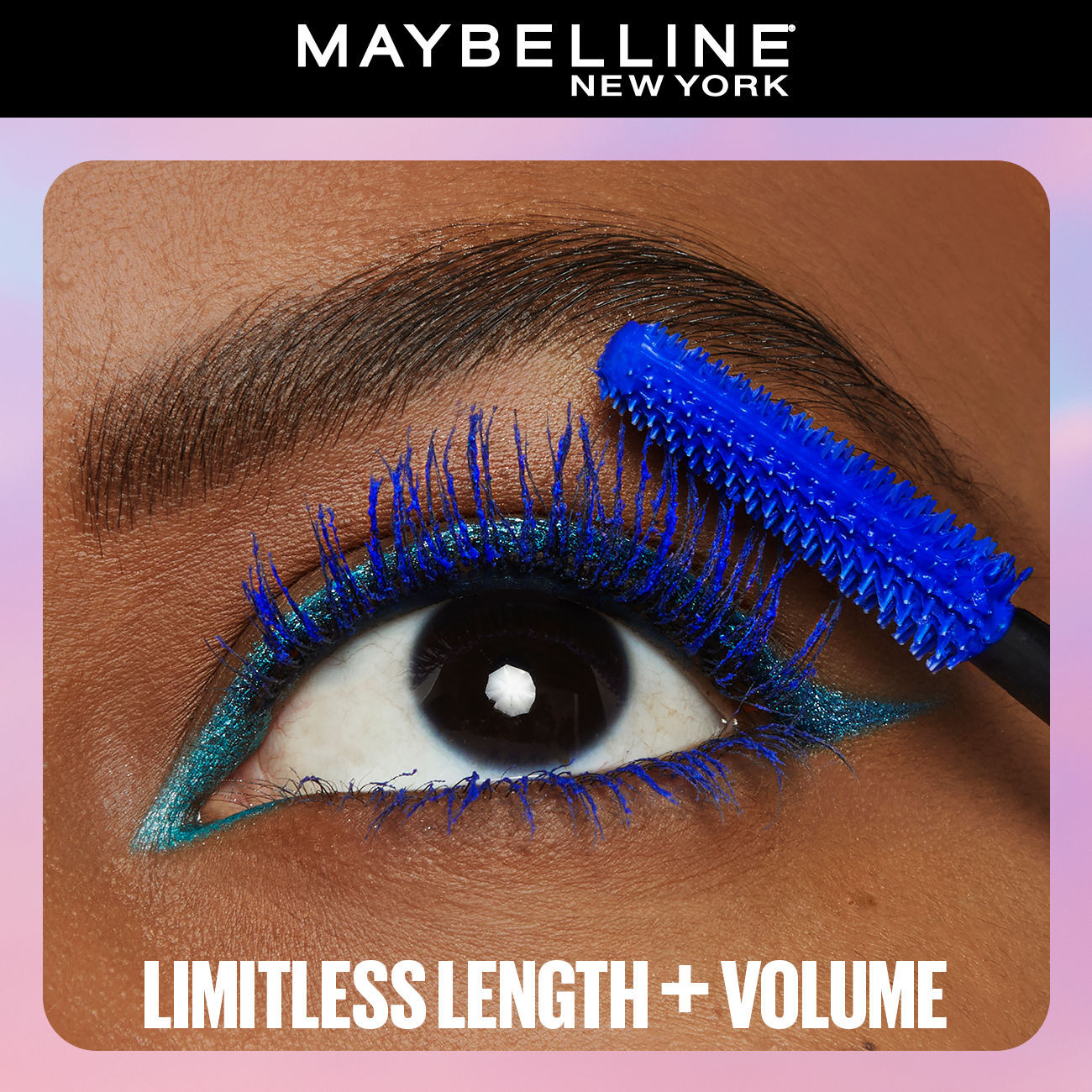 MAYBELLINE LASH SENSATIONAL SKY HIGH MASCARA 797BLUE MIST 7.2ML