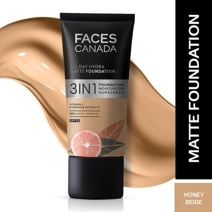 FACES FOUNDATION 3IN1 031 HONEY BEIGE 25ML