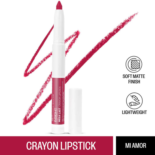 Insight Cosmetics Mega Last Crayon Lipstick Mi Amor