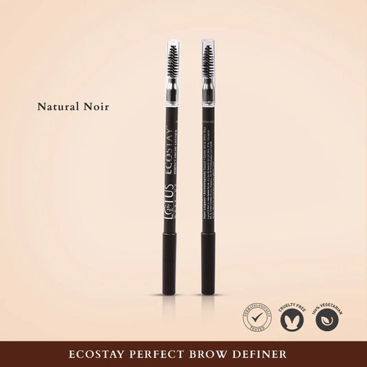 LOTUS MAKEUP ECOSTAY PERFECT BROW DEFINER BD2 NATURAL NOIR