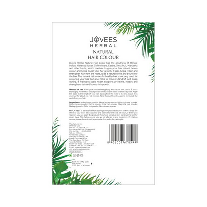 JOVEES NATURAL HAIR COLOUR DARK BROWN 100GM