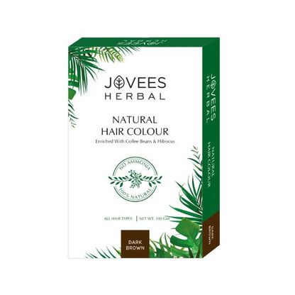 JOVEES NATURAL HAIR COLOUR DARK BROWN 100GM