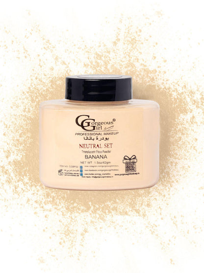 GORGEOUS GIRL LOOSE POWDER BANANA BEIGE