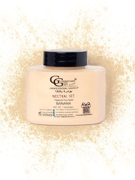 GORGEOUS GIRL LOOSE POWDER BANANA BEIGE