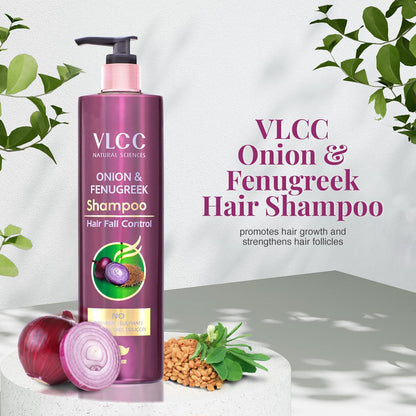 VLCC SHAMPOO ONION & FENUGREEK 300ML