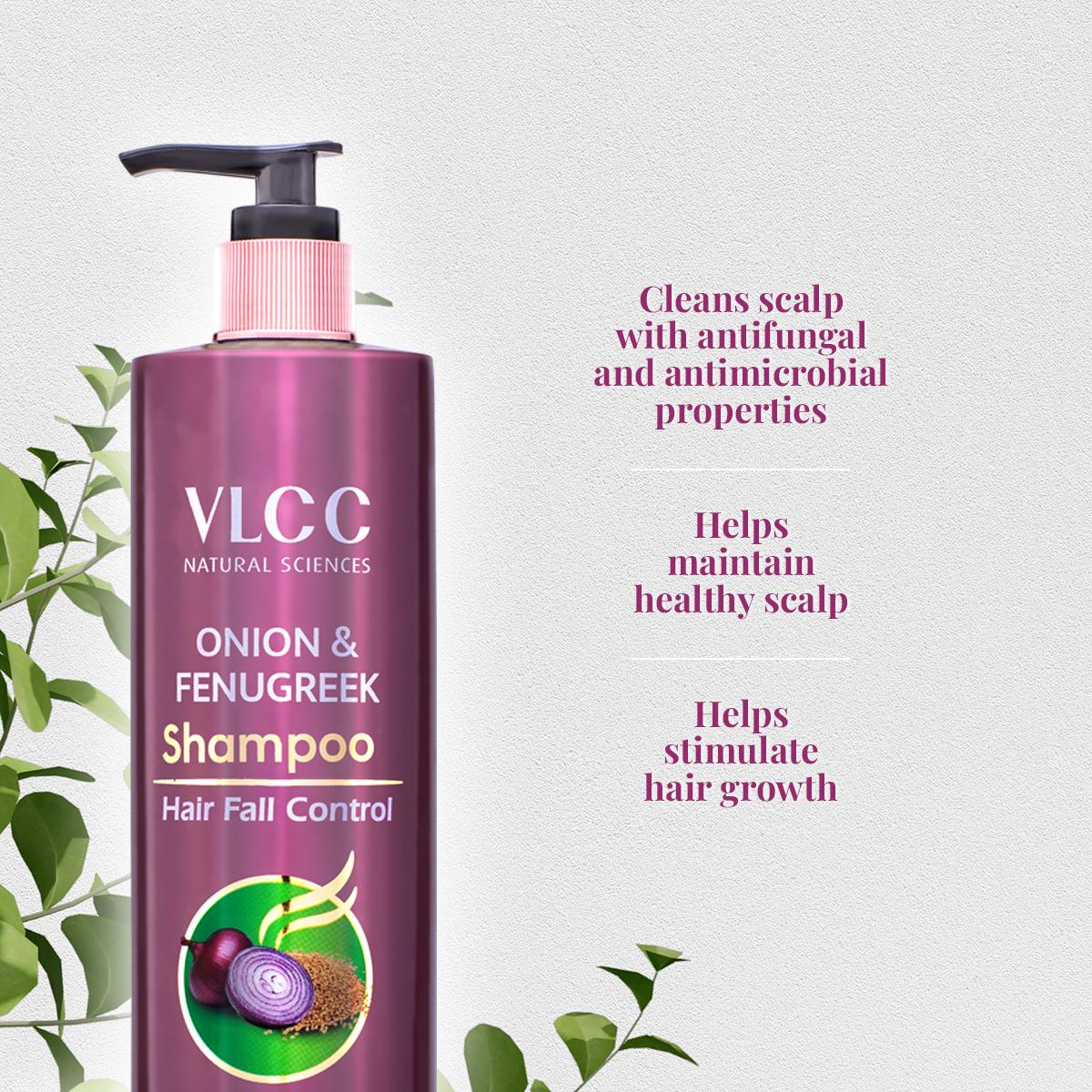 VLCC SHAMPOO ONION & FENUGREEK 300ML