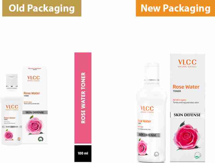 VLCC TONER ROSE WATER 100ML