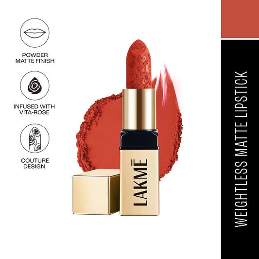 Lakme Rouge Bloom Powder Matte Bullet Peach Petal