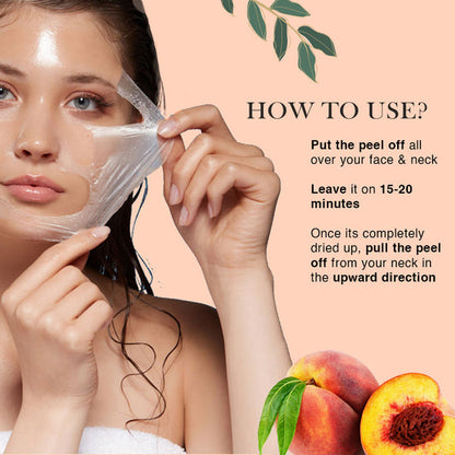 RICHFEEL PEACH PEEL OFF MASK 500 G